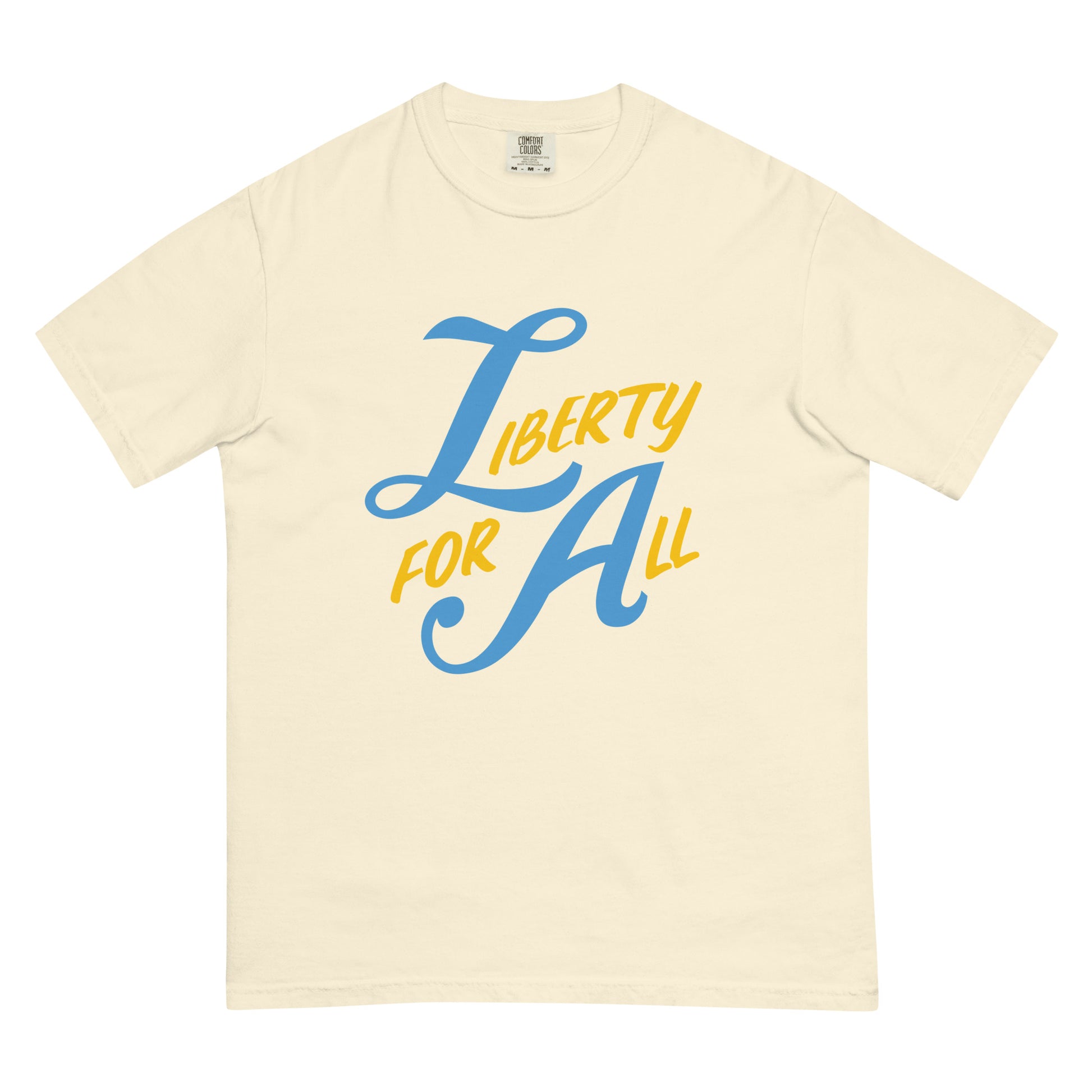 LA: Liberty for all, unisex heavyweight t-shirt