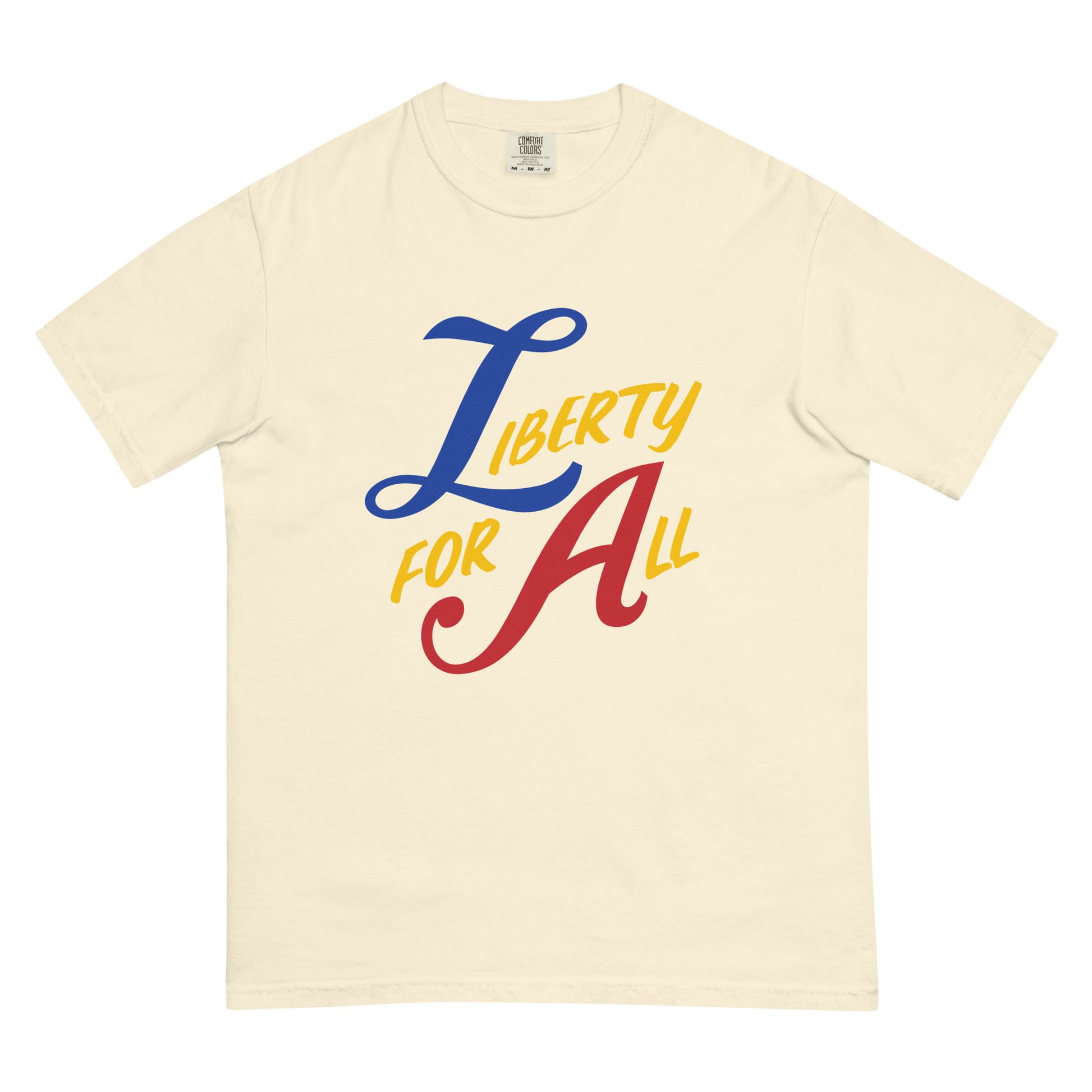 LA: Liberty for All, unisex heavyweight t-shirt