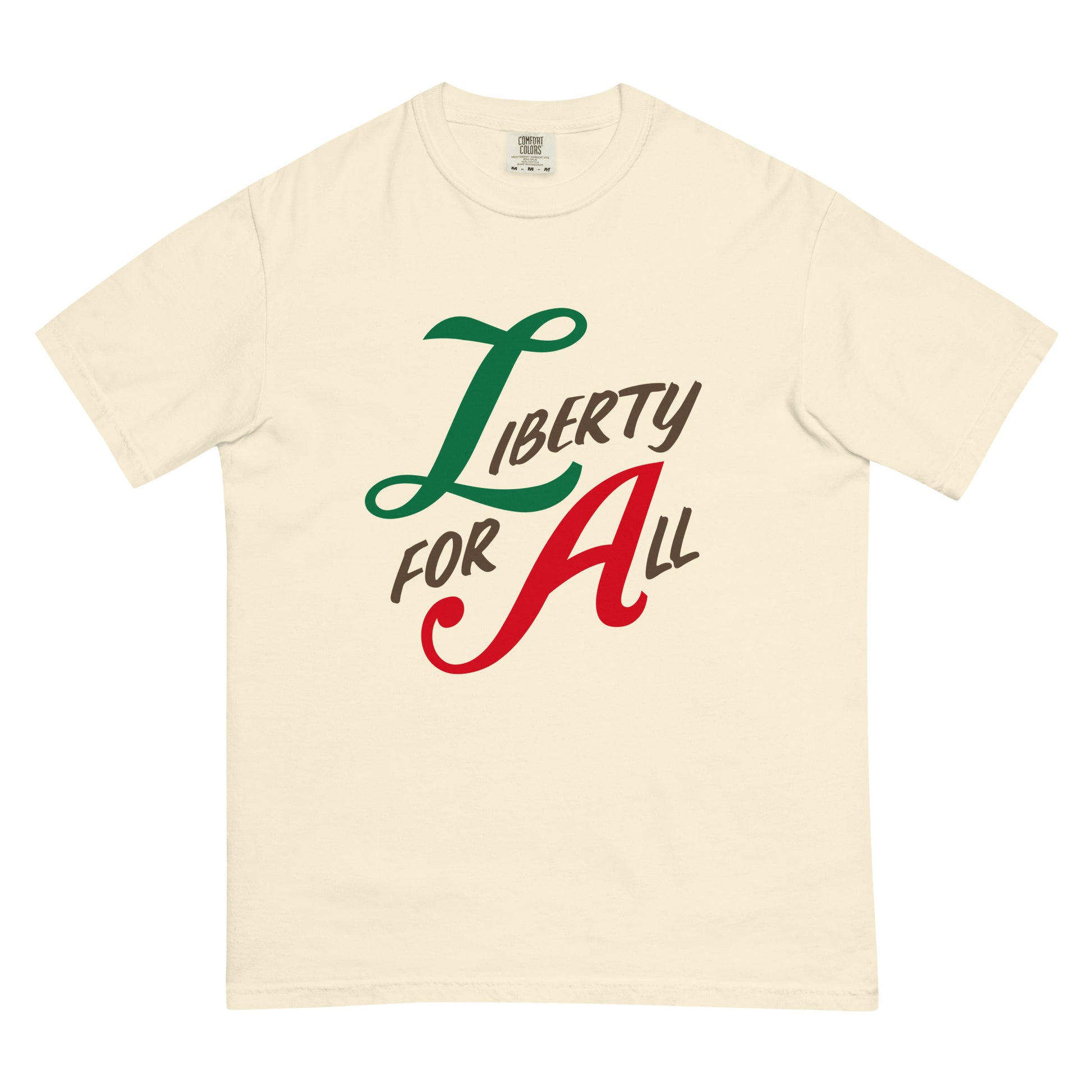 LA: Liberty for All, unisex heavyweight t-shirt