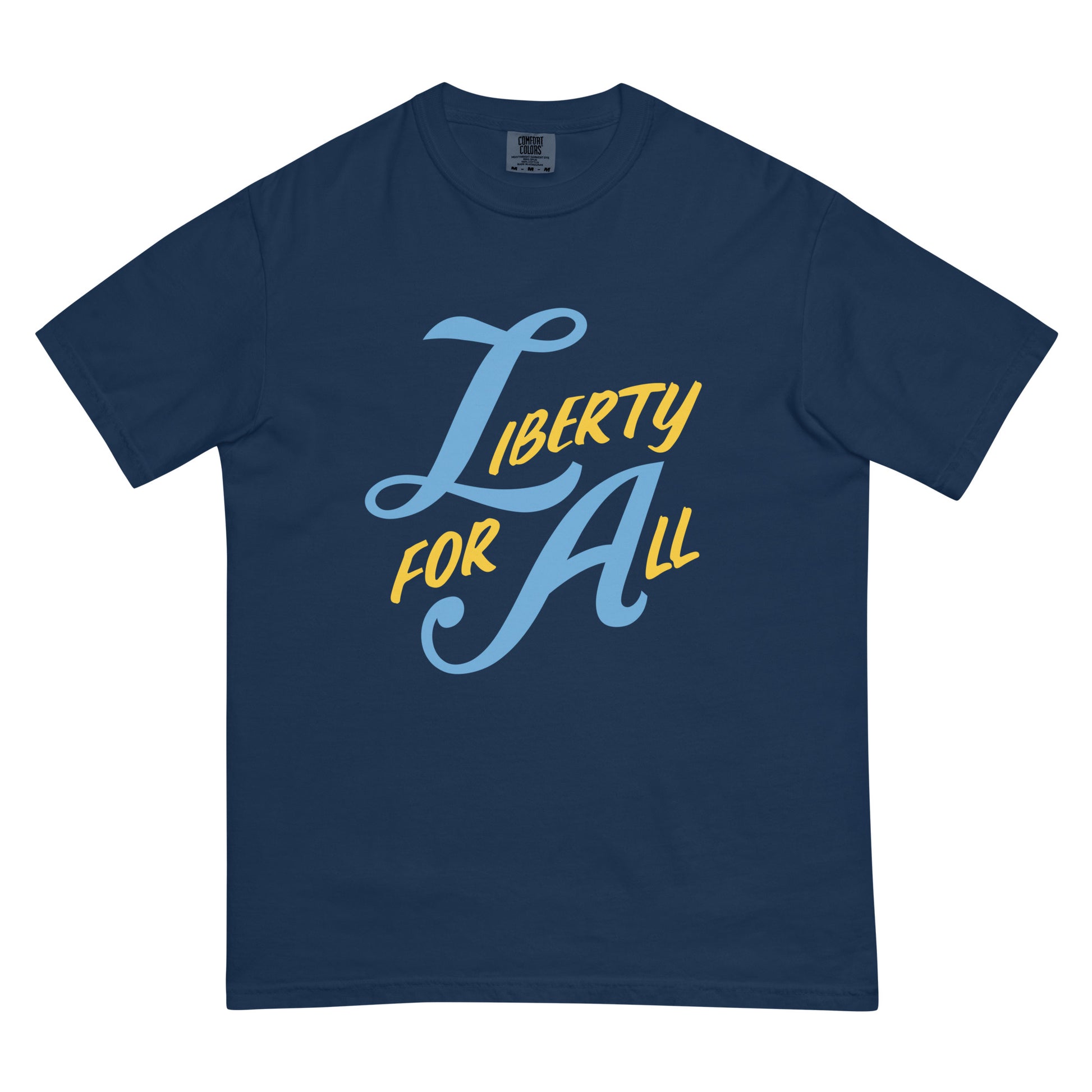 LA: Liberty for all, unisex heavyweight t-shirt